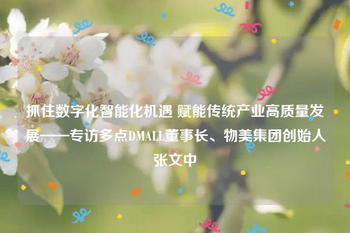 抓住数字化智能化机遇 赋能传统产业高质量发展——专访多点DMALL董事长、物美集团创始人张文中