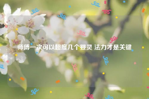 师傅一次可以超度几个婴灵 法力才是关键