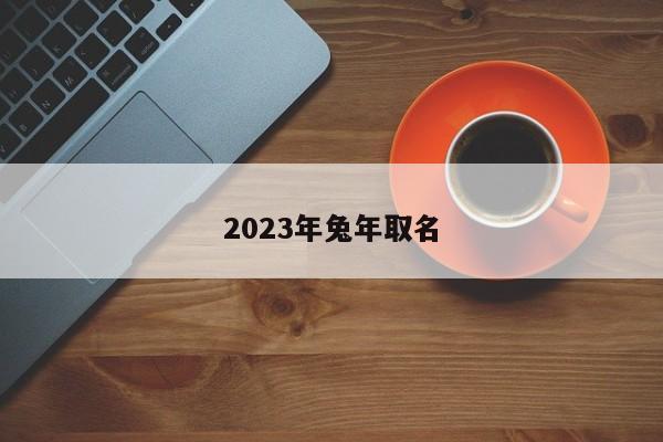 2023年兔年取名